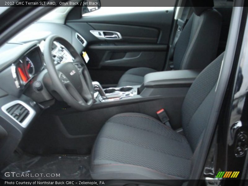 Onyx Black / Jet Black 2012 GMC Terrain SLT AWD