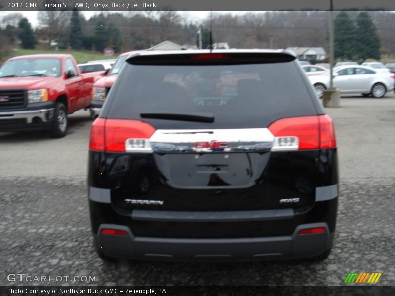 Onyx Black / Jet Black 2012 GMC Terrain SLE AWD