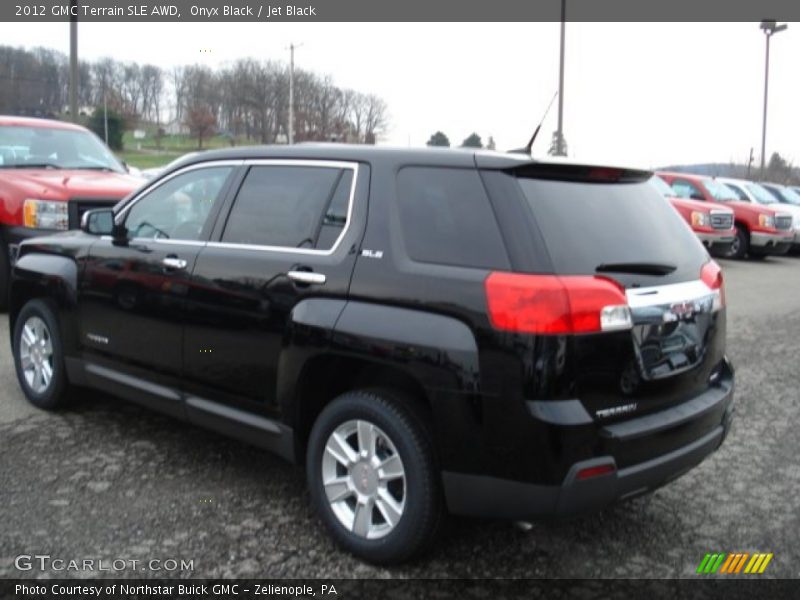 Onyx Black / Jet Black 2012 GMC Terrain SLE AWD