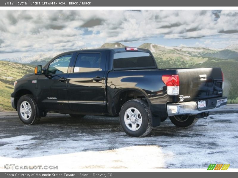 Black / Black 2012 Toyota Tundra CrewMax 4x4