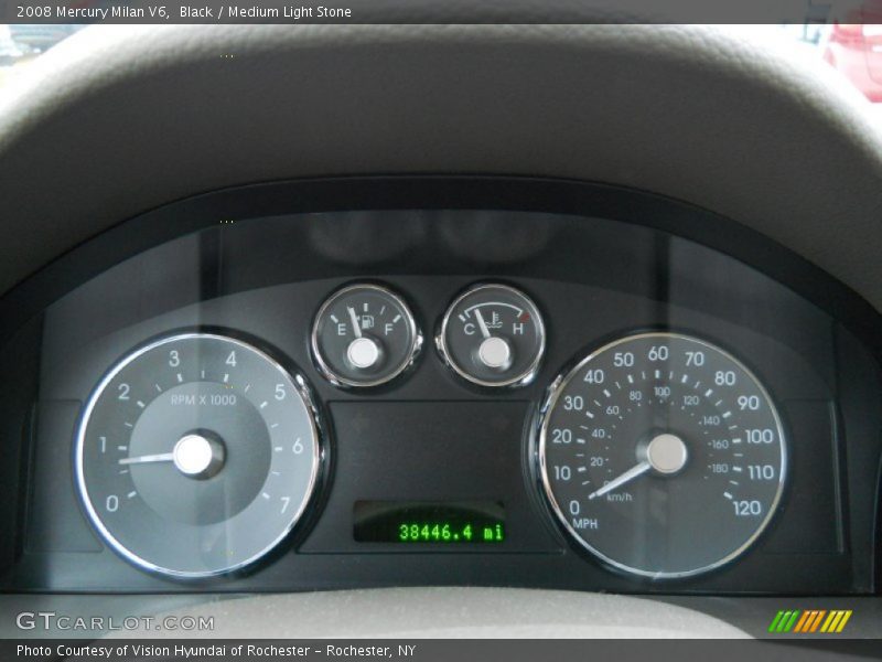  2008 Milan V6 V6 Gauges