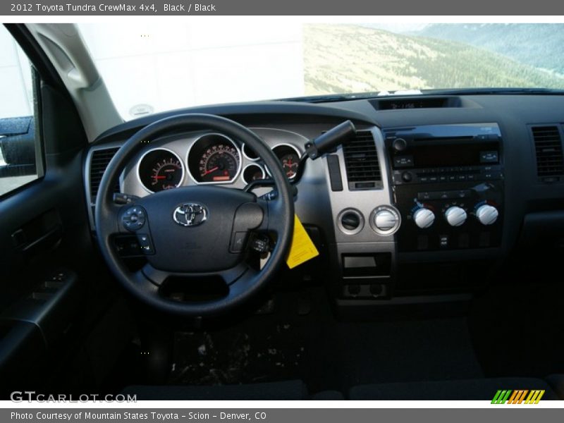 Black / Black 2012 Toyota Tundra CrewMax 4x4