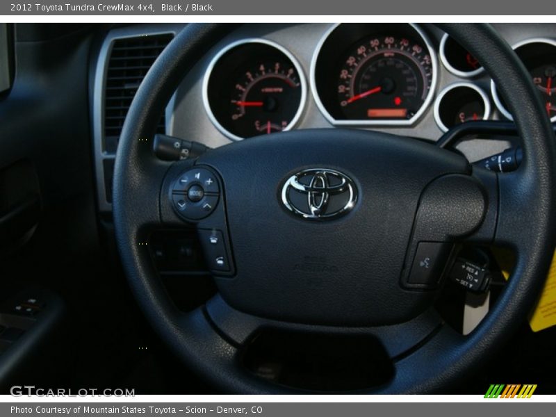 Black / Black 2012 Toyota Tundra CrewMax 4x4