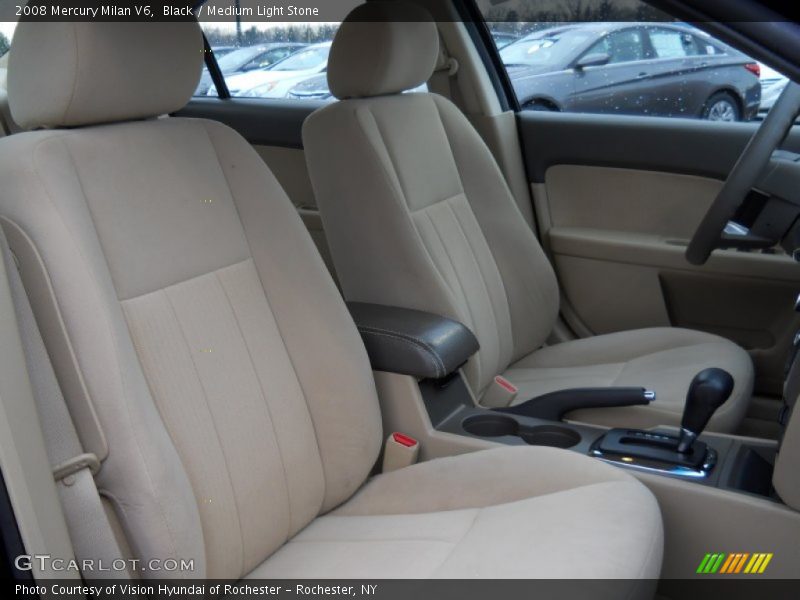  2008 Milan V6 Medium Light Stone Interior