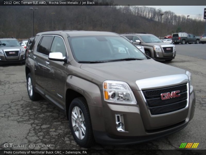 Mocha Steel Metallic / Jet Black 2012 GMC Terrain SLE AWD