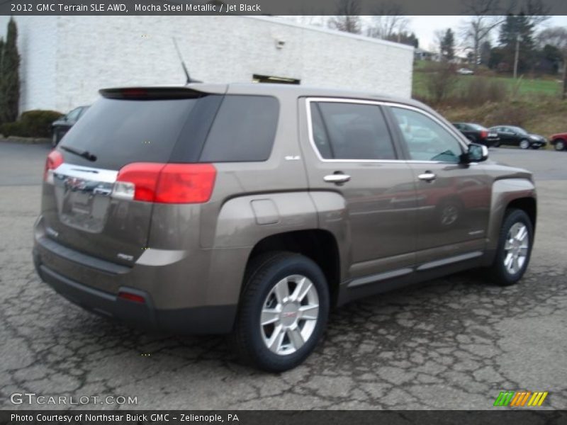 Mocha Steel Metallic / Jet Black 2012 GMC Terrain SLE AWD
