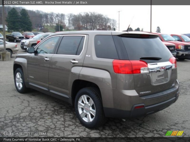 Mocha Steel Metallic / Jet Black 2012 GMC Terrain SLE AWD