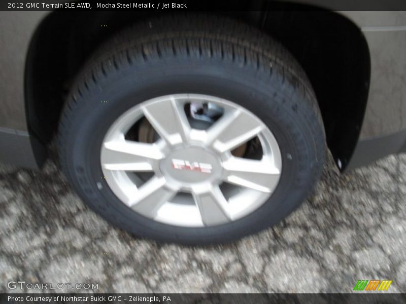 Mocha Steel Metallic / Jet Black 2012 GMC Terrain SLE AWD