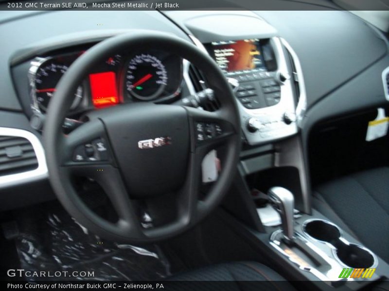 Mocha Steel Metallic / Jet Black 2012 GMC Terrain SLE AWD