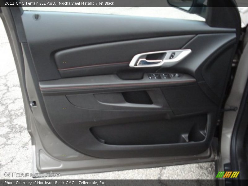 Mocha Steel Metallic / Jet Black 2012 GMC Terrain SLE AWD