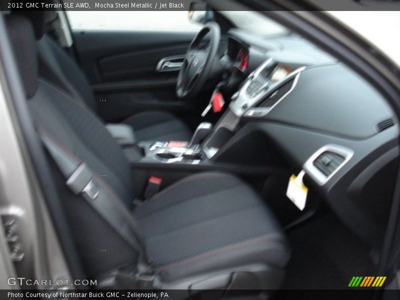Mocha Steel Metallic / Jet Black 2012 GMC Terrain SLE AWD