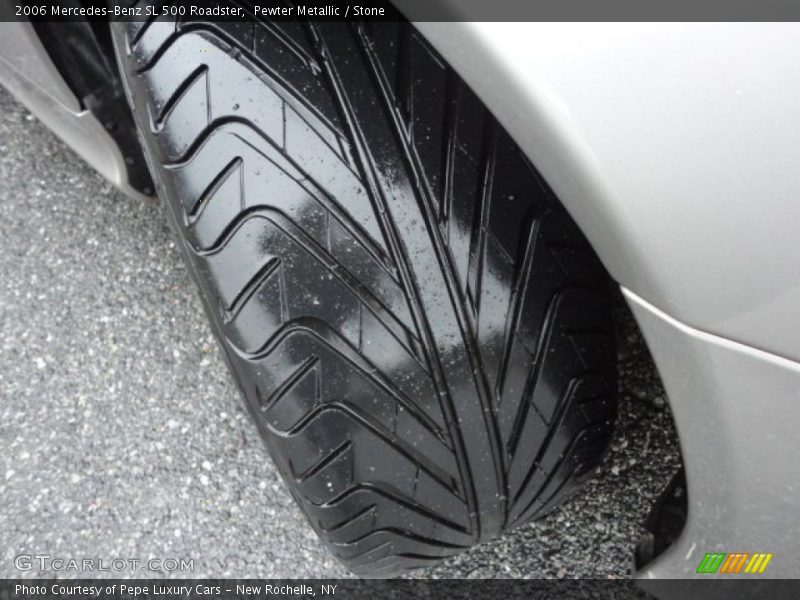 Pewter Metallic / Stone 2006 Mercedes-Benz SL 500 Roadster