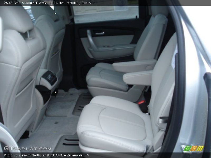 Quicksilver Metallic / Ebony 2012 GMC Acadia SLE AWD
