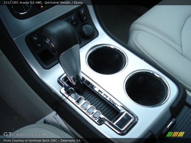Quicksilver Metallic / Ebony 2012 GMC Acadia SLE AWD