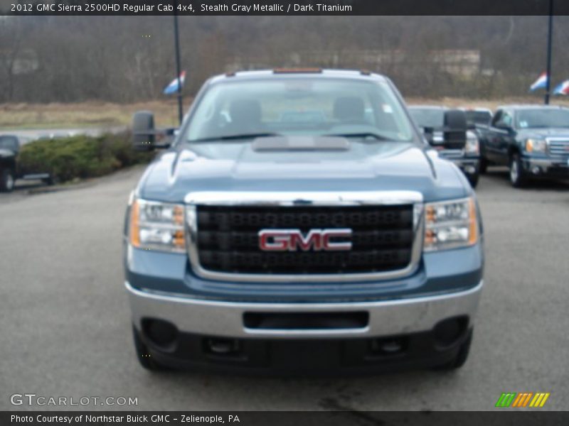 Stealth Gray Metallic / Dark Titanium 2012 GMC Sierra 2500HD Regular Cab 4x4