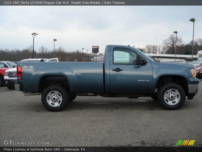  2012 Sierra 2500HD Regular Cab 4x4 Stealth Gray Metallic