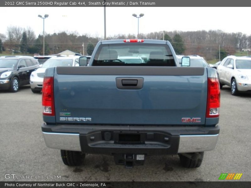 Stealth Gray Metallic / Dark Titanium 2012 GMC Sierra 2500HD Regular Cab 4x4