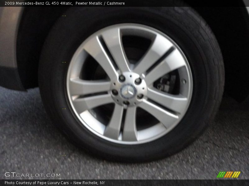 Pewter Metallic / Cashmere 2009 Mercedes-Benz GL 450 4Matic