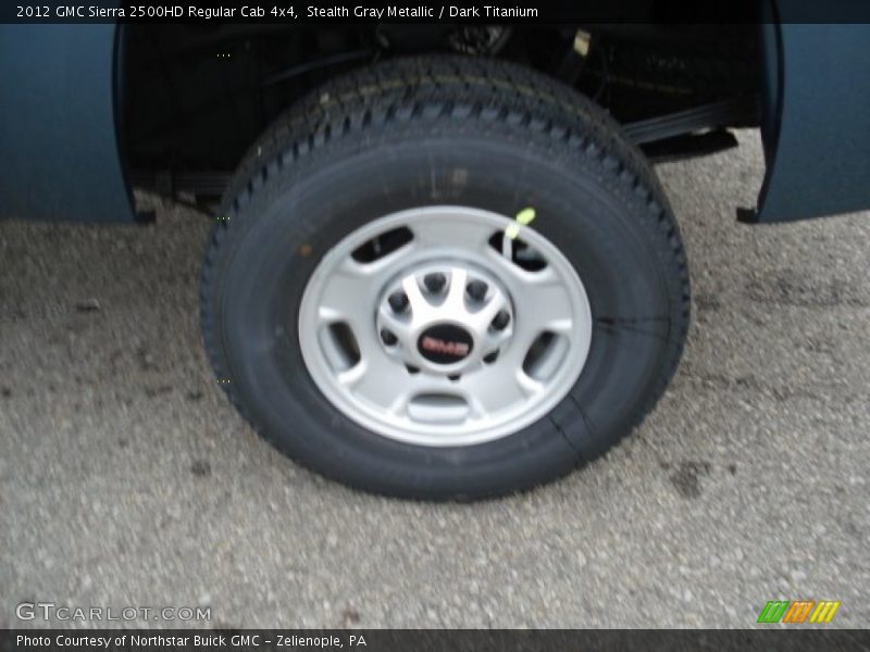 Stealth Gray Metallic / Dark Titanium 2012 GMC Sierra 2500HD Regular Cab 4x4