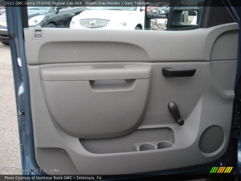 Stealth Gray Metallic / Dark Titanium 2012 GMC Sierra 2500HD Regular Cab 4x4