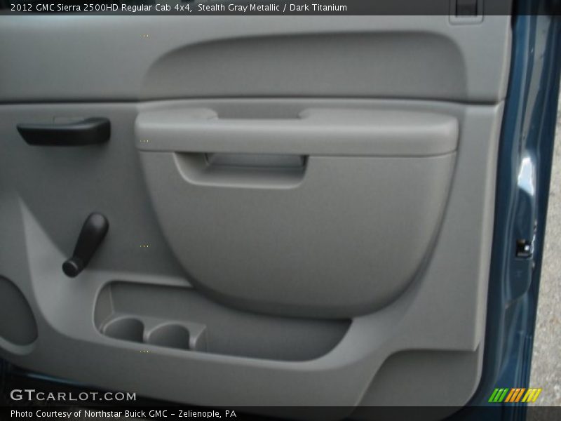 Stealth Gray Metallic / Dark Titanium 2012 GMC Sierra 2500HD Regular Cab 4x4