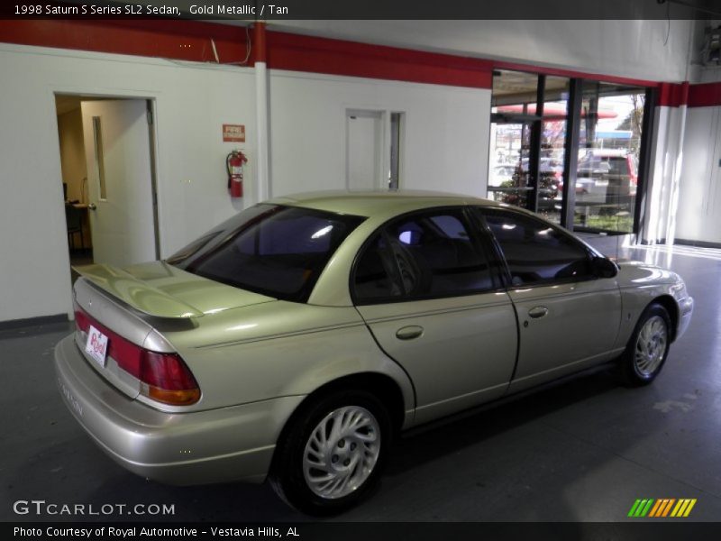 Gold Metallic / Tan 1998 Saturn S Series SL2 Sedan