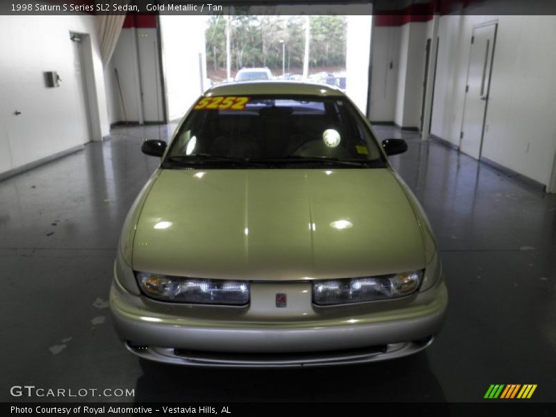 Gold Metallic / Tan 1998 Saturn S Series SL2 Sedan