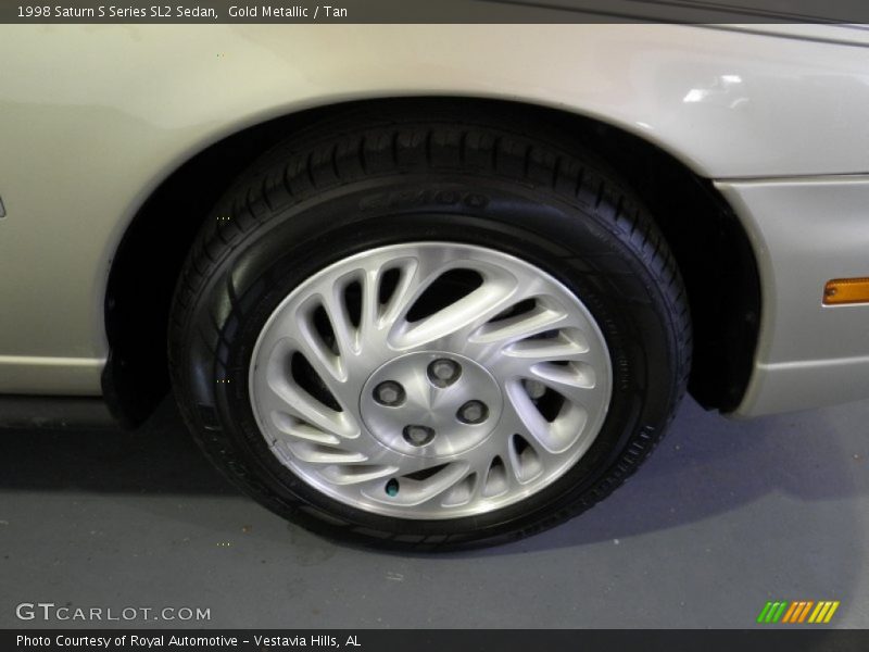 Gold Metallic / Tan 1998 Saturn S Series SL2 Sedan