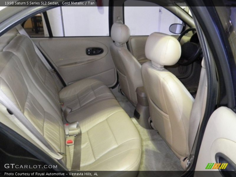Gold Metallic / Tan 1998 Saturn S Series SL2 Sedan