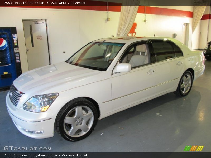 Crystal White / Cashmere 2005 Lexus LS 430 Sedan