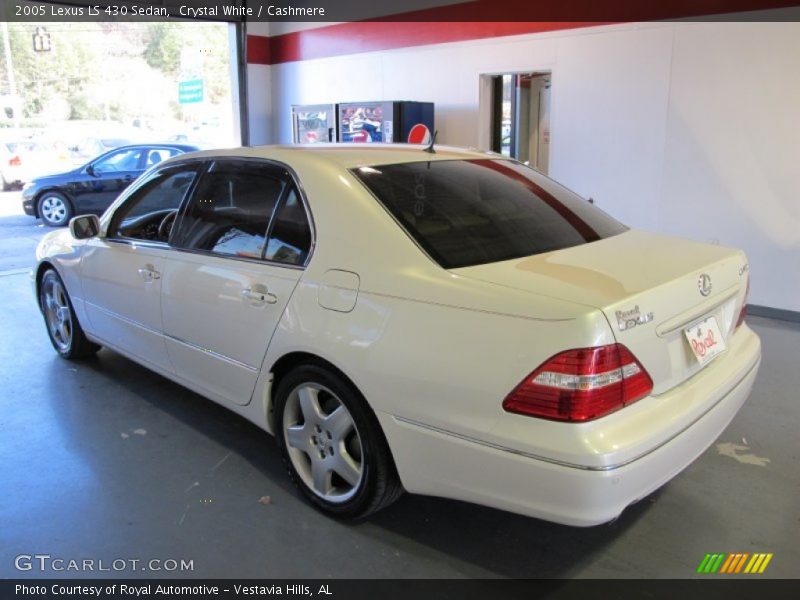 Crystal White / Cashmere 2005 Lexus LS 430 Sedan
