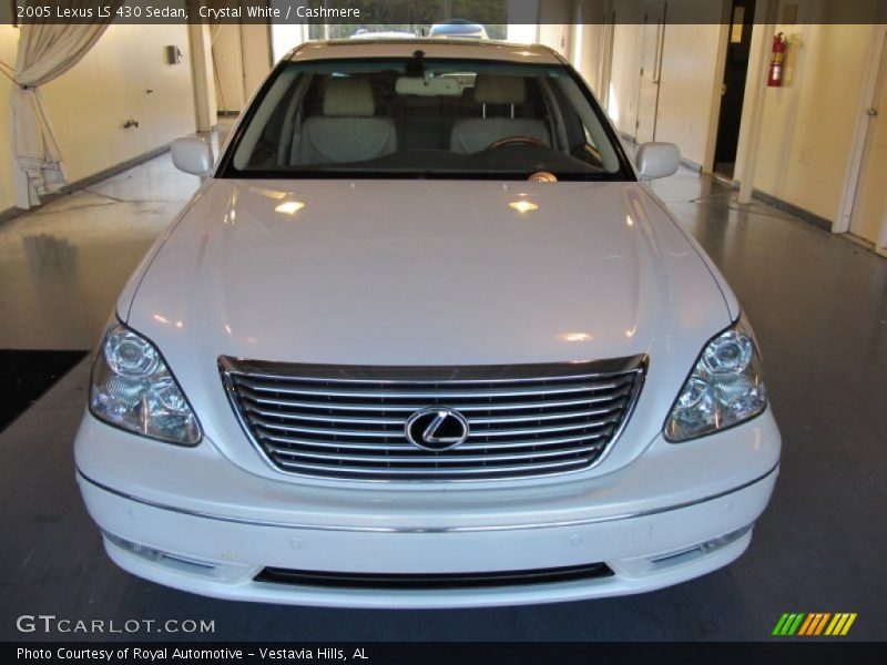 Crystal White / Cashmere 2005 Lexus LS 430 Sedan