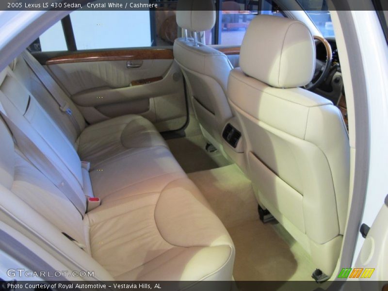 Crystal White / Cashmere 2005 Lexus LS 430 Sedan