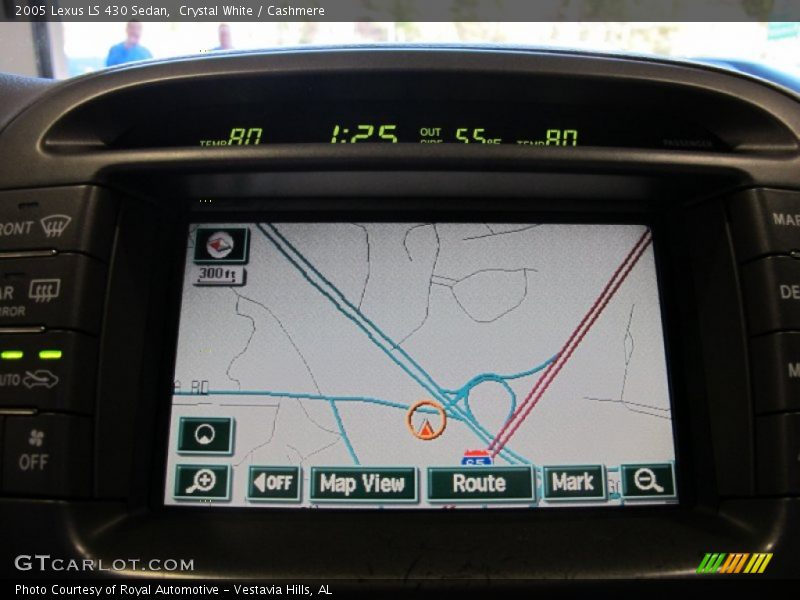 Crystal White / Cashmere 2005 Lexus LS 430 Sedan