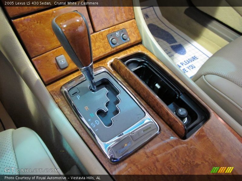 Crystal White / Cashmere 2005 Lexus LS 430 Sedan