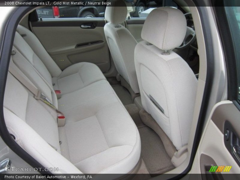 Gold Mist Metallic / Neutral Beige 2008 Chevrolet Impala LT