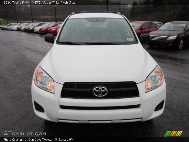 Super White / Ash Gray 2010 Toyota RAV4 I4 4WD