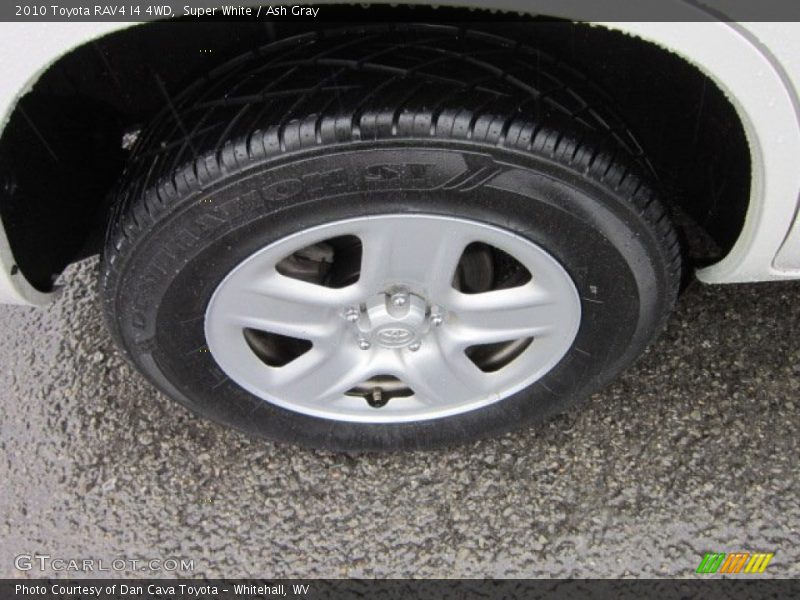 Super White / Ash Gray 2010 Toyota RAV4 I4 4WD