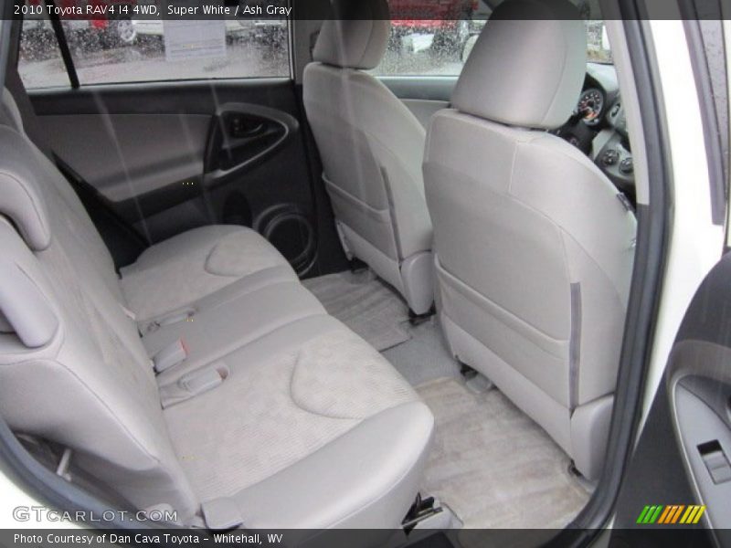 Super White / Ash Gray 2010 Toyota RAV4 I4 4WD