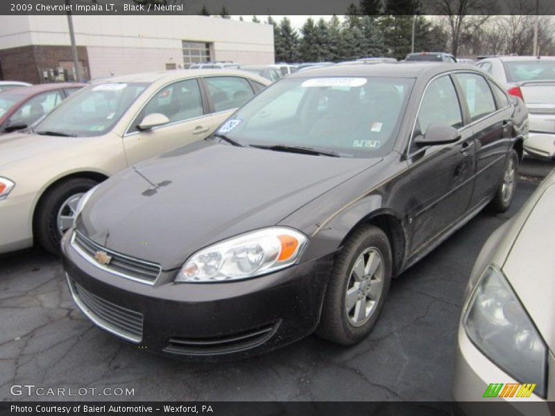 Black / Neutral 2009 Chevrolet Impala LT