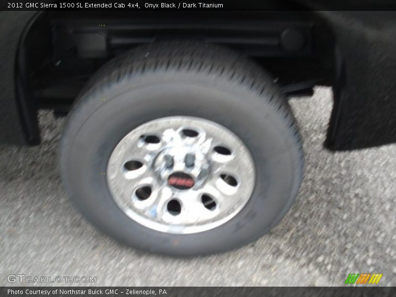 Onyx Black / Dark Titanium 2012 GMC Sierra 1500 SL Extended Cab 4x4