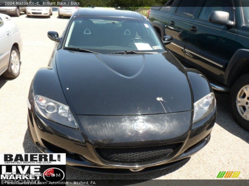 Brilliant Black / Black 2004 Mazda RX-8