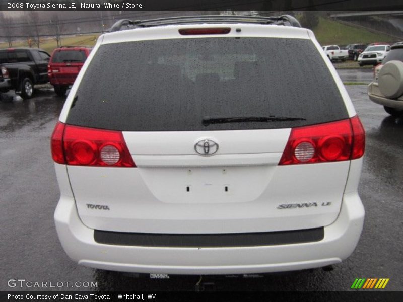 Natural White / Stone 2008 Toyota Sienna LE