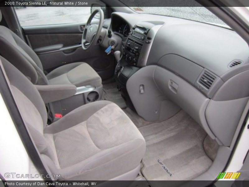 Natural White / Stone 2008 Toyota Sienna LE