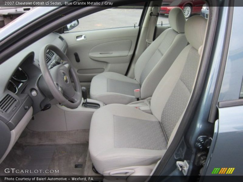 Blue Granite Metallic / Gray 2007 Chevrolet Cobalt LS Sedan