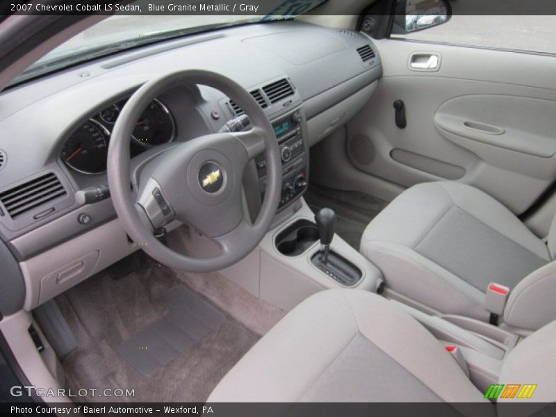 Blue Granite Metallic / Gray 2007 Chevrolet Cobalt LS Sedan