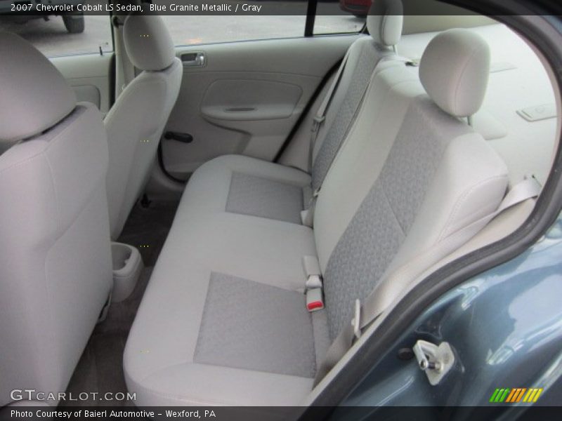 Blue Granite Metallic / Gray 2007 Chevrolet Cobalt LS Sedan