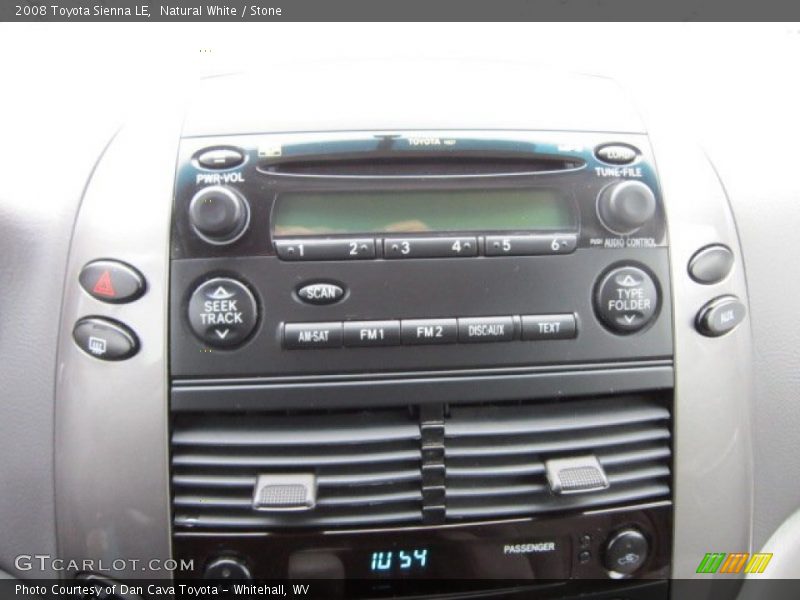 Natural White / Stone 2008 Toyota Sienna LE
