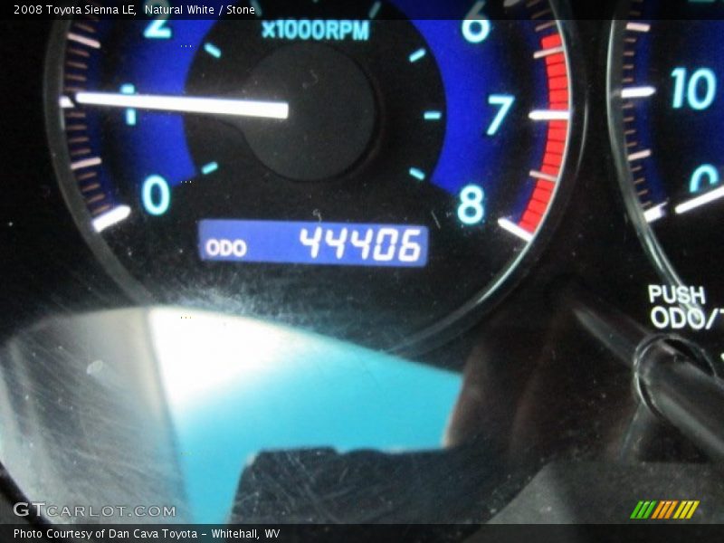 Natural White / Stone 2008 Toyota Sienna LE
