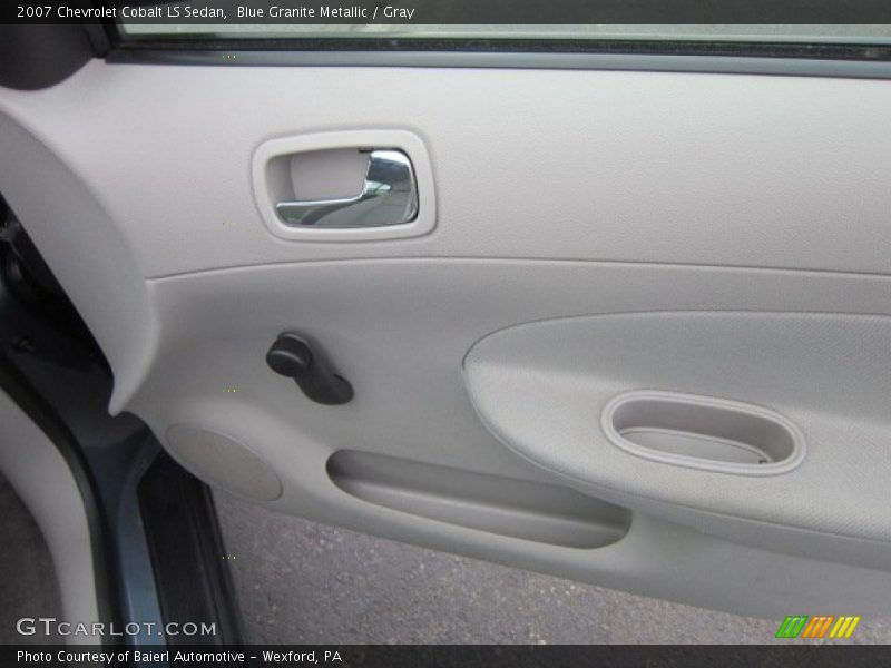 Blue Granite Metallic / Gray 2007 Chevrolet Cobalt LS Sedan
